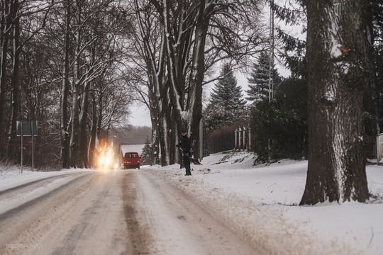 Pierwszy atak zimy na Pomorzu w 2025 roku