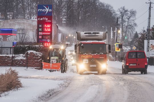 Pierwszy atak zimy na Pomorzu w 2025 roku