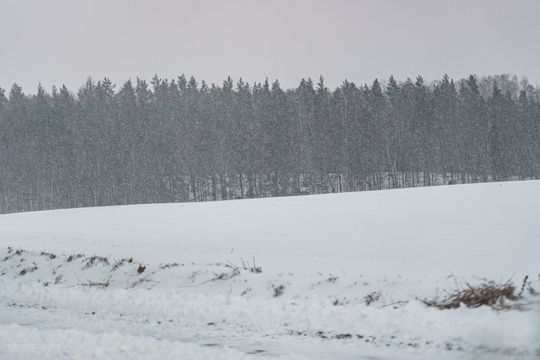 Pierwszy atak zimy na Pomorzu w 2025 roku