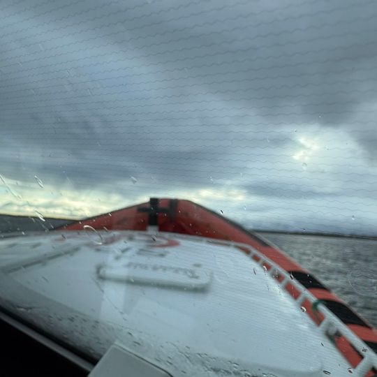 ewakuacja pasażera z promu Stena Ebba