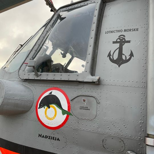 akcja ratunkowa na budowie morskiej farmy wiatrowej Baltic Power na Morzu Bałtyckim