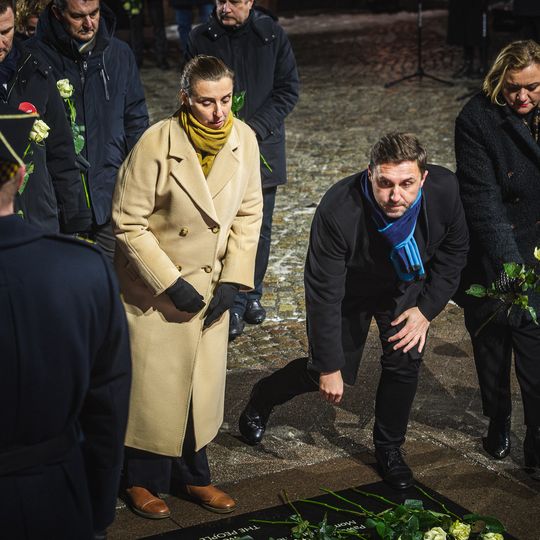 7. rocznica śmierci Pawła Adamowicza, uroczystości przy tablicy pamiątkowej, Gdańsk 2026