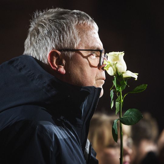 7. rocznica śmierci Pawła Adamowicza, uroczystości przy tablicy pamiątkowej, Gdańsk 2026