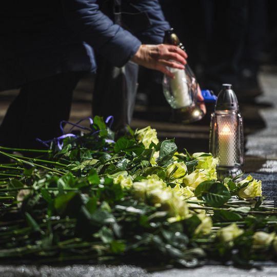 7. rocznica śmierci Pawła Adamowicza, uroczystości przy tablicy pamiątkowej, Gdańsk 2026