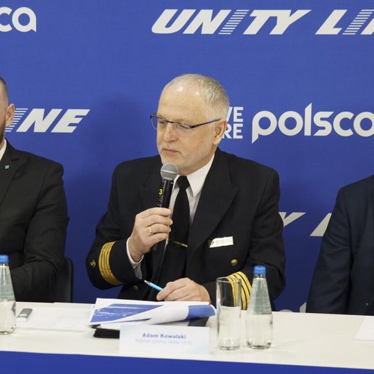 Jantar Unity, chrzest, Szczecin 2026