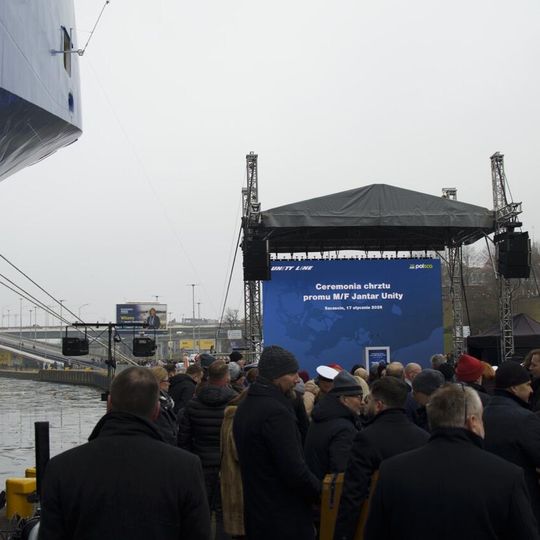 Jantar Unity, chrzest, Szczecin 2026