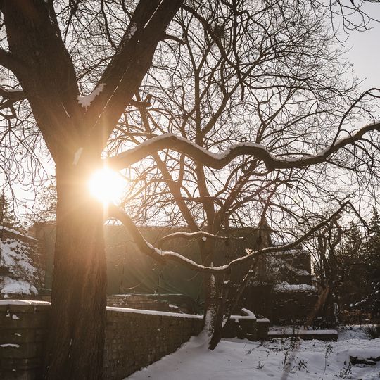 Bastion Świętej Elżbiety w Gdańsku zabezpieczony płachtą, 2026