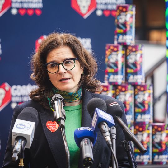 konferencja prasowa zapowiadająca 34. finał WOŚP, Gdańsk 2026