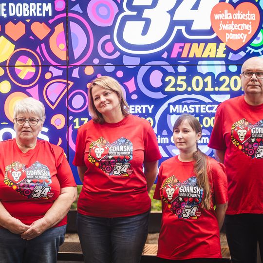 konferencja prasowa zapowiadająca 34. finał WOŚP, Gdańsk 2026