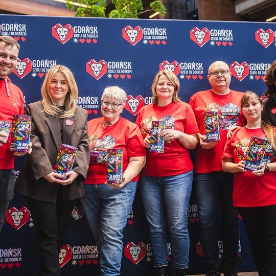 konferencja prasowa zapowiadająca 34. finał WOŚP, Gdańsk 2026