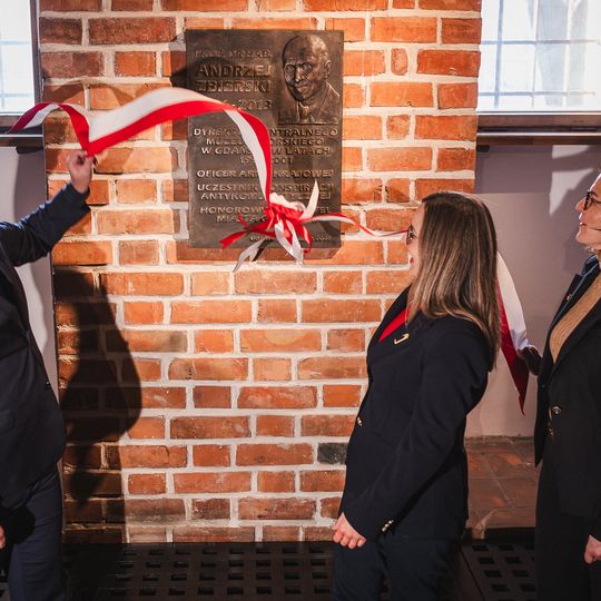 odsłonięcie tablicy prof. Andrzeja Zbierskiego, Gdańsk 2026