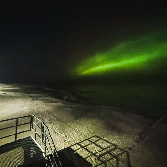 zorza polarna, Mielno 2026