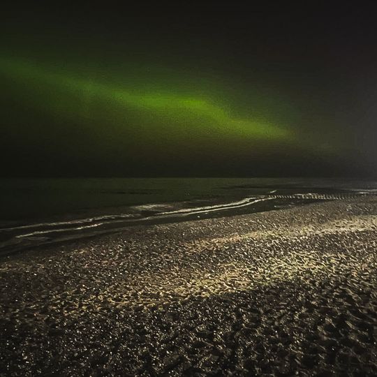 zorza polarna, Mielno 2026