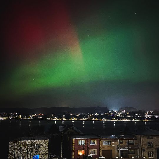 zorza polarna, Kartuzy 2026