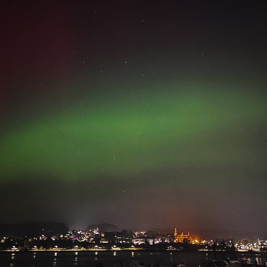 zorza polarna, Kartuzy 2026