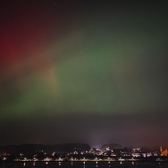 zorza polarna, Kartuzy 2026