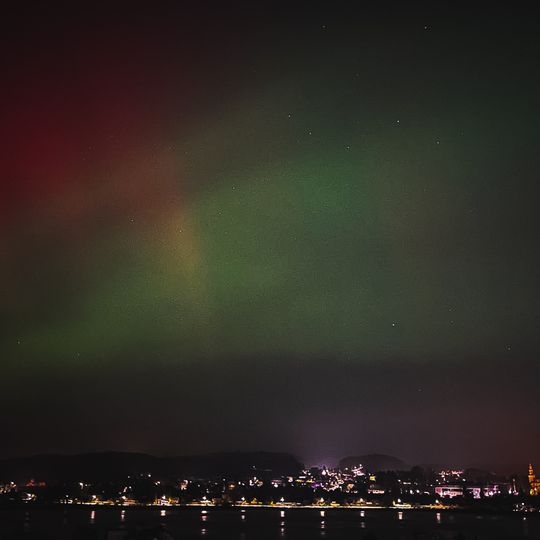 zorza polarna, Kartuzy 2026