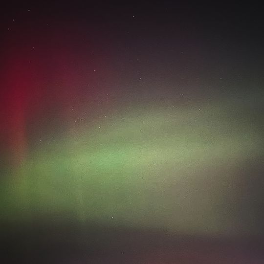 zorza polarna, Kartuzy 2026