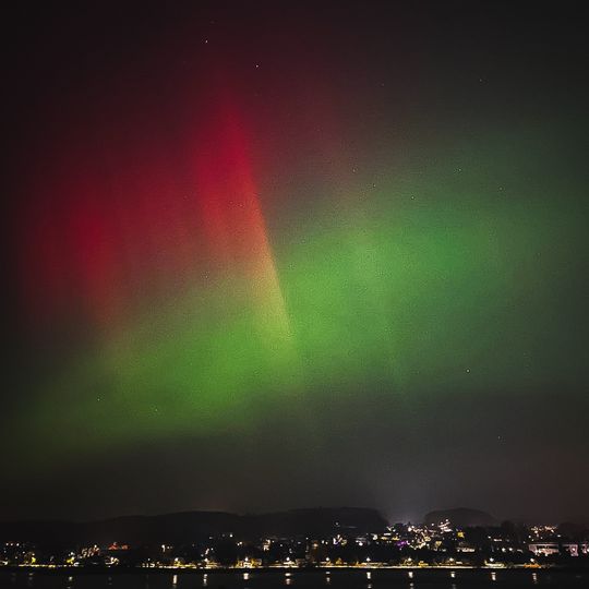 zorza polarna, Kartuzy 2026