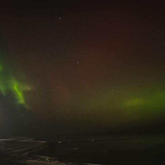 zorza polarna, Mielno 2026