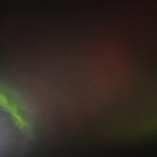 zorza polarna, Mielno 2026