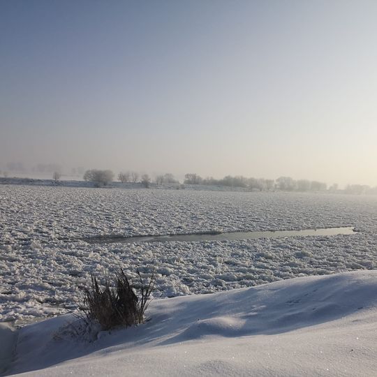 zamarznięta Wisła, Tczew 2026