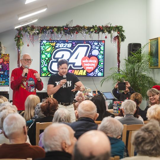 aukcja na rzecz WOŚP, DPS Polanki, Gdańsk 2026