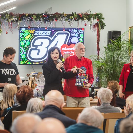 aukcja na rzecz WOŚP, DPS Polanki, Gdańsk 2026