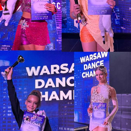 Jowita Dance Stężyca na Międzynarodowym Konkursie Tanecznym Warsaw Dance Champs