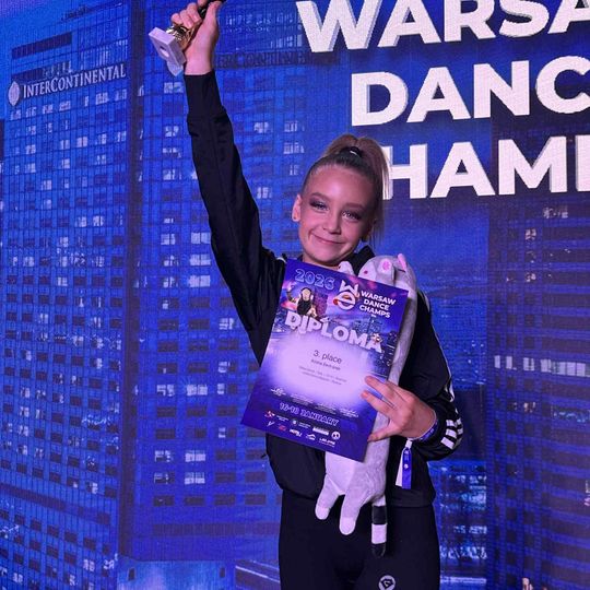 Jowita Dance Stężyca na Międzynarodowym Konkursie Tanecznym Warsaw Dance Champs
