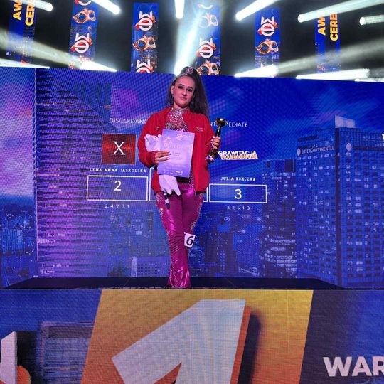 Jowita Dance Stężyca na Międzynarodowym Konkursie Tanecznym Warsaw Dance Champs