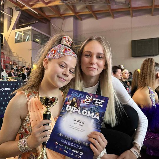 Jowita Dance Stężyca na Międzynarodowym Konkursie Tanecznym Warsaw Dance Champs