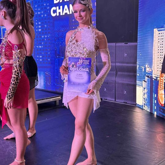 Jowita Dance Stężyca na Międzynarodowym Konkursie Tanecznym Warsaw Dance Champs