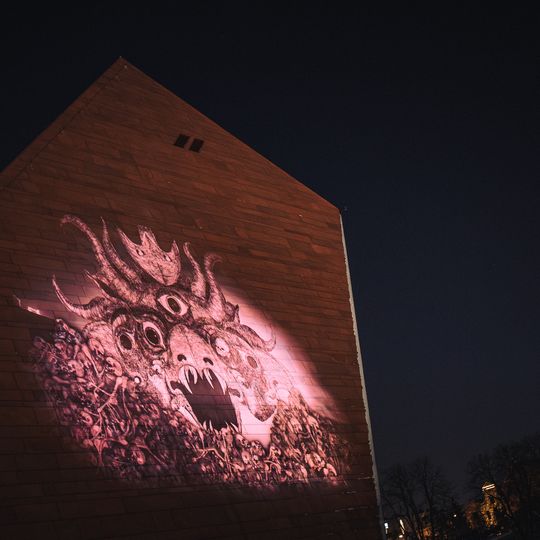 mapping dzieł Mariana Kołodzieja, Muzeum II Wojny Światowej, Gdańsk 2026