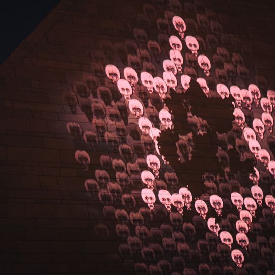 mapping dzieł Mariana Kołodzieja, Muzeum II Wojny Światowej, Gdańsk 2026