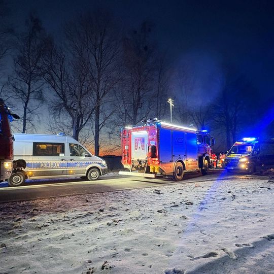 wypadek w Moszczenicy