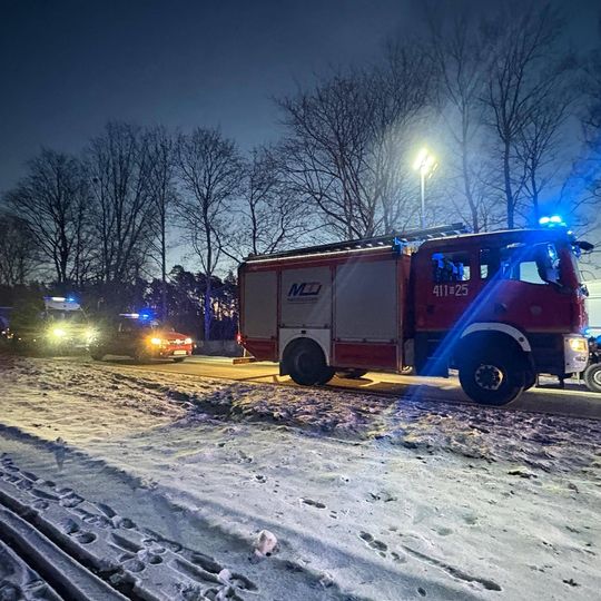 wypadek w Moszczenicy