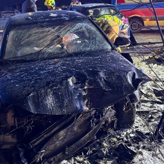 wypadek w Moszczenicy