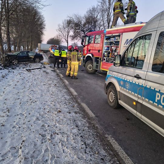 wypadek w Moszczenicy