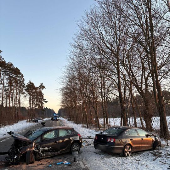 wypadek w Moszczenicy