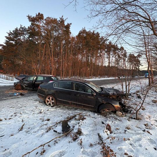 wypadek w Moszczenicy