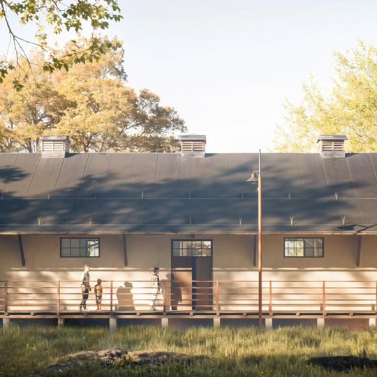 wizualizacja schronu amunicyjnego nr 1