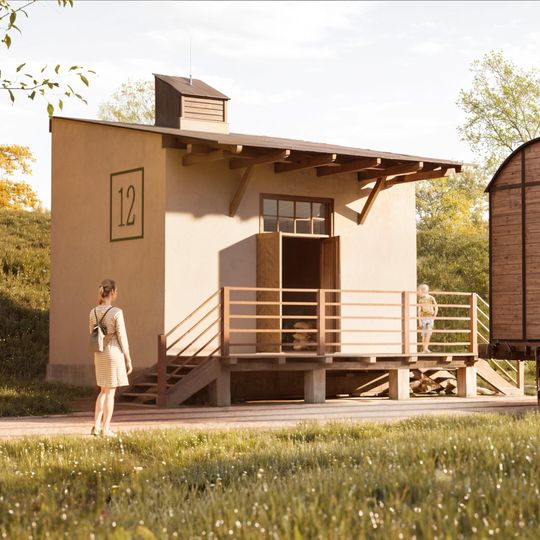 wizualizacja 3 – schron amunicyjny nr 12