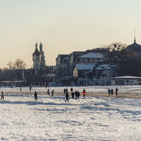 zamarznięta Zatoka Gdańska, Sopot 2026