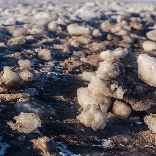 zamarznięta Zatoka Gdańska, Sopot 2026