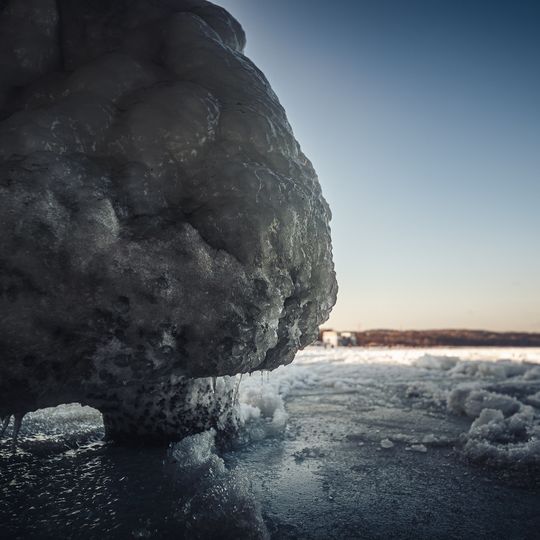 zamarznięta Zatoka Gdańska, Sopot 2026