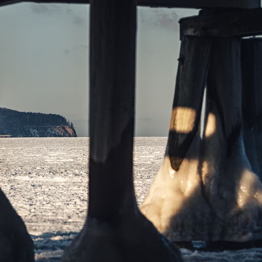 zamarznięta Zatoka Gdańska, Sopot 2026