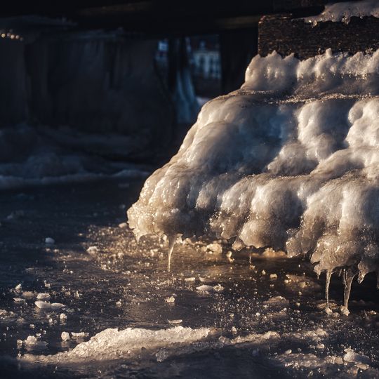 zamarznięta Zatoka Gdańska, Sopot 2026