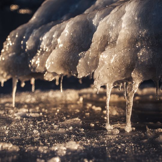 zamarznięta Zatoka Gdańska, Sopot 2026