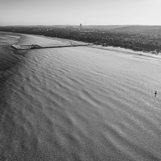 zamarznięta Zatoka Gdańska, Sopot 2026